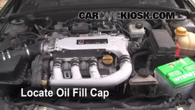 2000 Saturn LS2 3.0L V6 Aceite Agregar aceite